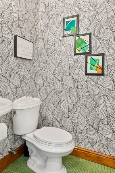 powder bath after